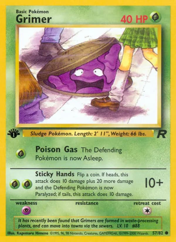 Grimer #57 — Team Rocket