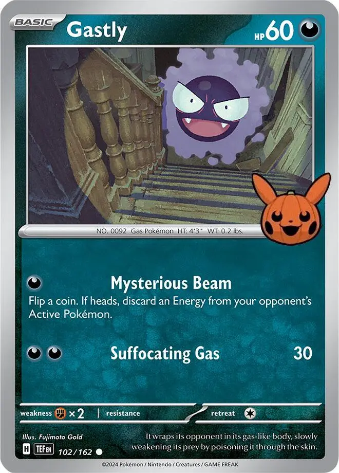 Gastly #102 — Trick or Trade BOOster Bundle 2024