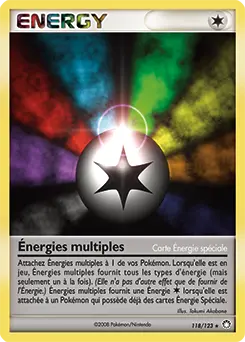 Carte Pokémon Énergies multiples #118 — Trésors Mystérieux