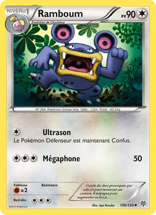 Carte Pokémon Ramboum #106 — Tempête Plasma