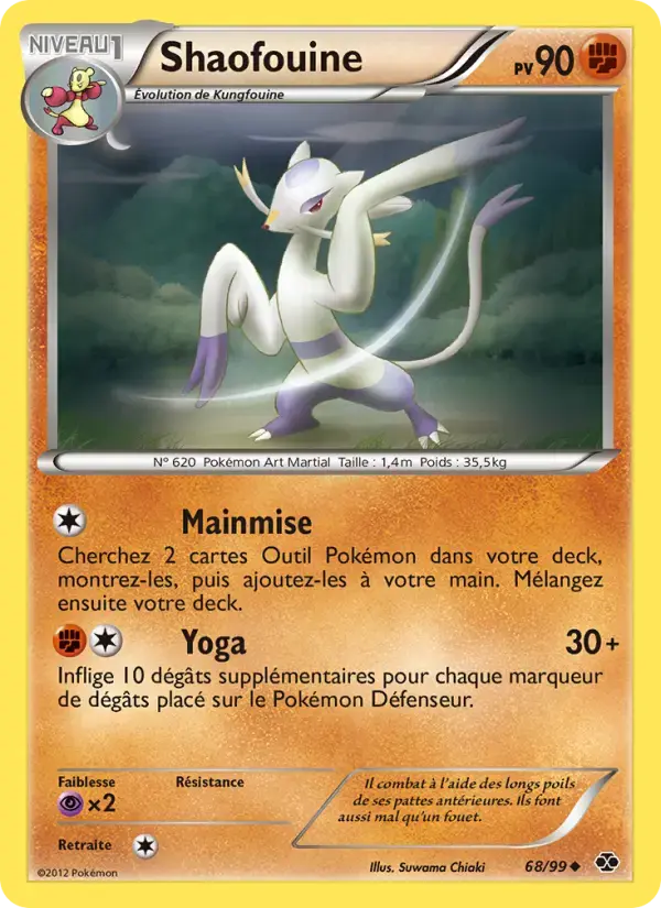 Carte Pokémon Shaofouine #68 — Destinées Futures