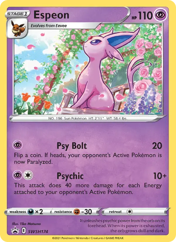 Espeon #SWSH174 — Sword & Shield Promos