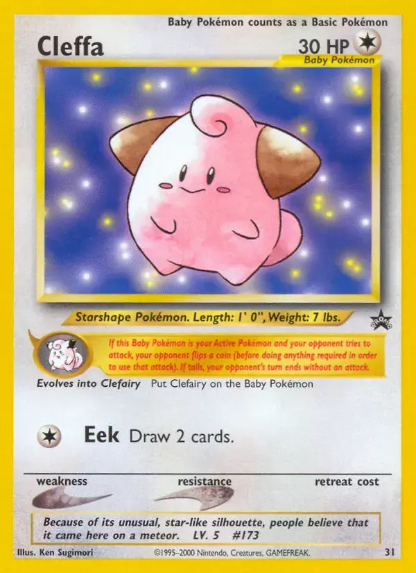 Carte Pokémon Mélo #31 — Promos Wizards