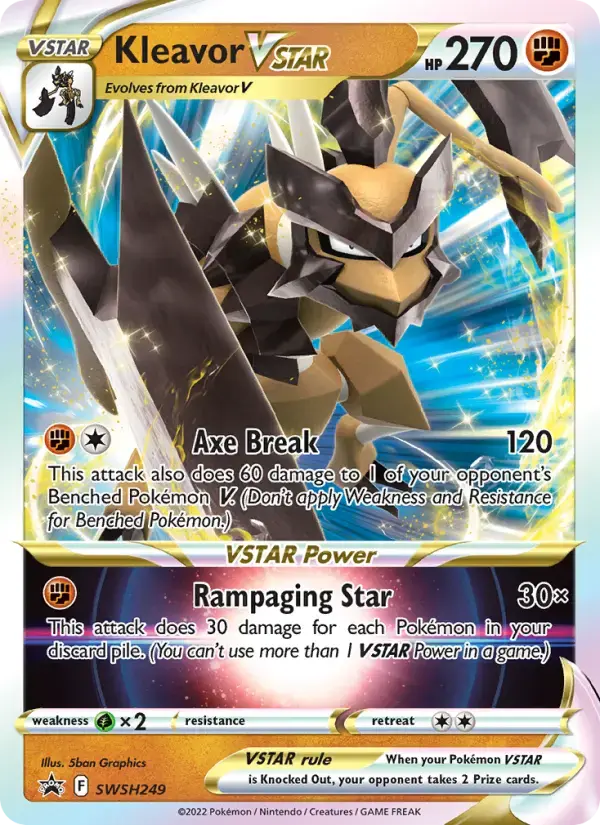Kleavor VSTAR #SWSH249 — Sword & Shield Promos