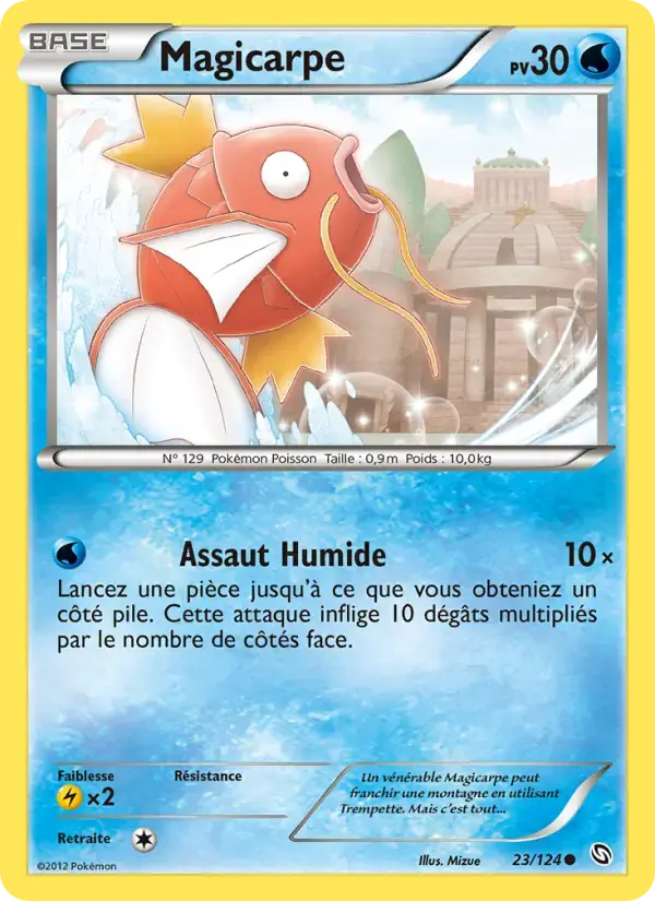 Carte Pokémon Magicarpe #23 — Dragons Exaltés