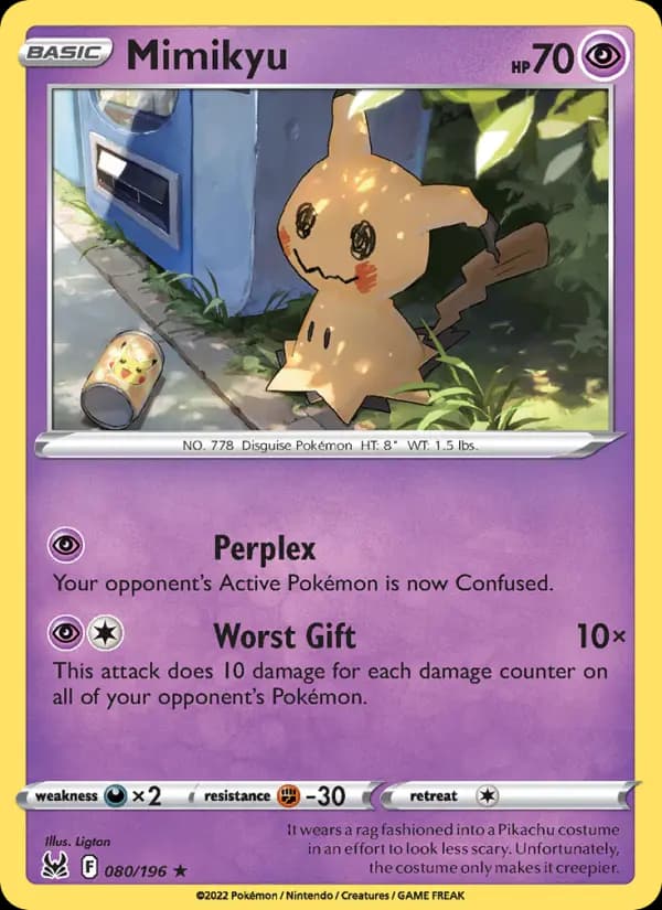 Mimikyu #080 — Lost Origin