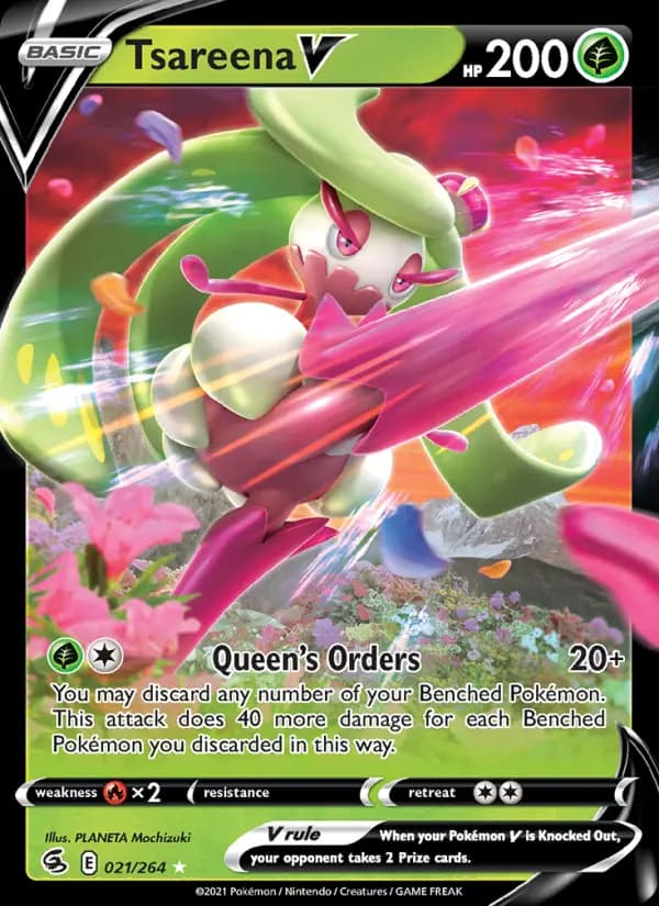 Tsareena V #21 — Fusion Strike