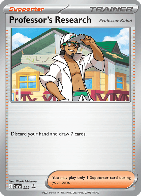 Carte Pokémon Recherches Professorales #222 — Promos Écarlate et Violet