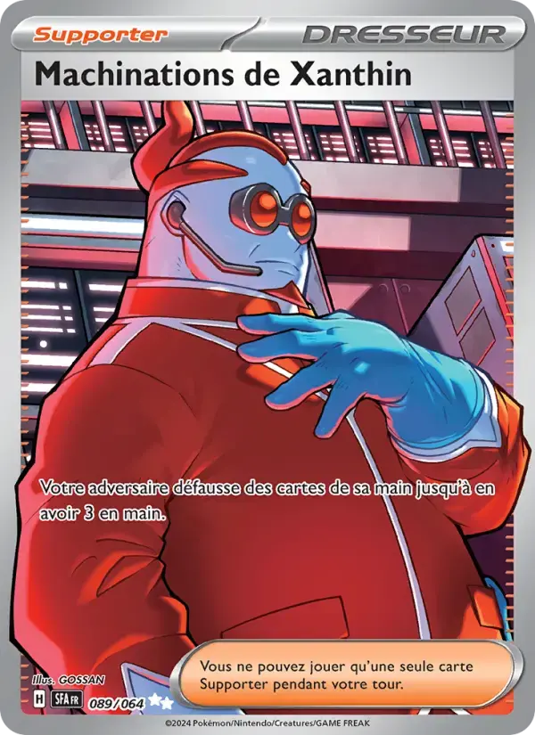 Carte Pokémon Machinations de Xanthin #089 — Fable Nébuleuse