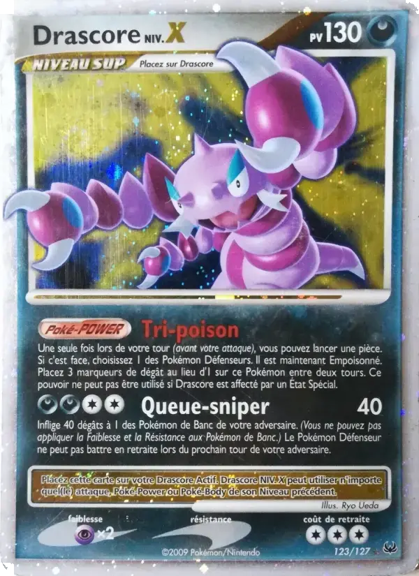 Carte Pokémon Drascore #123 — Platine
