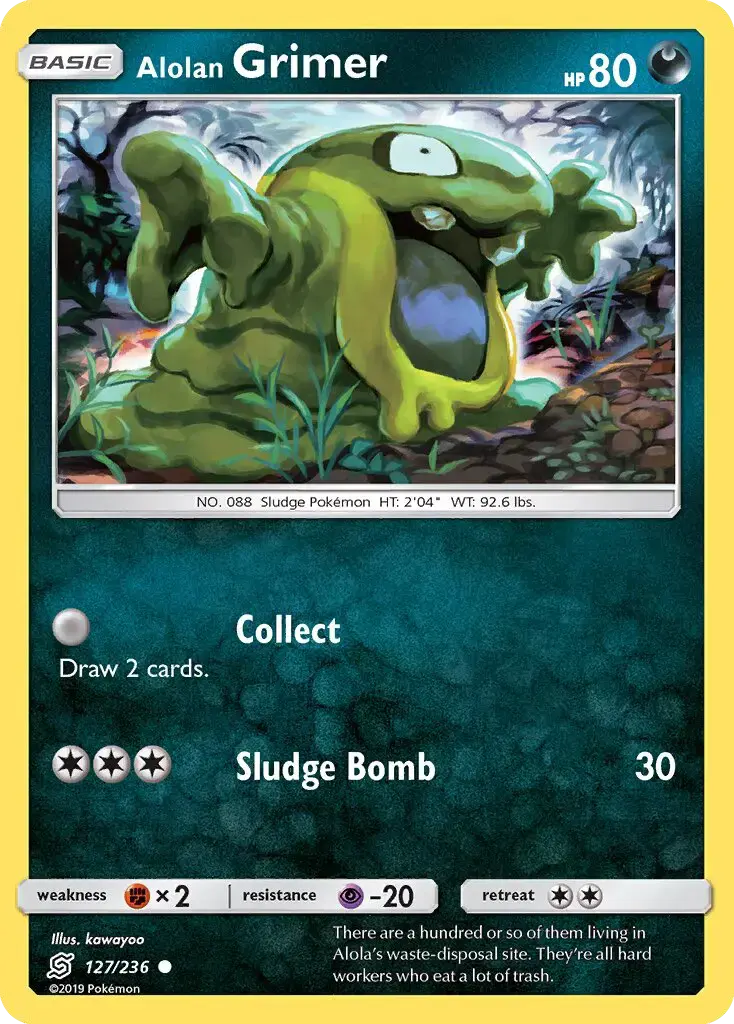 Alolan Grimer #127 — Unified Minds