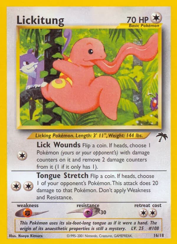 Lickitung #16 — Southern Islands