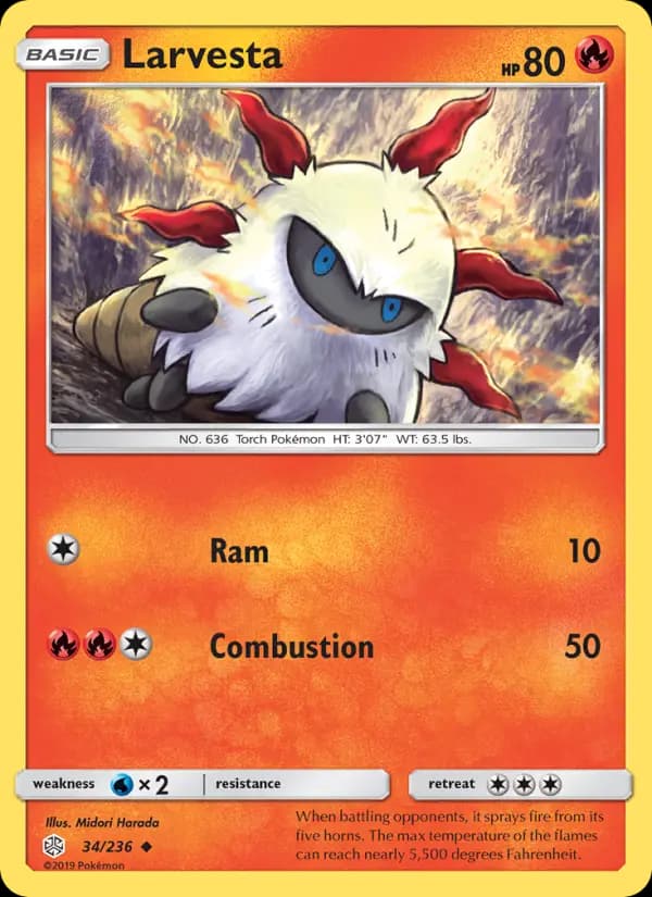 Larvesta #34 — Cosmic Eclipse