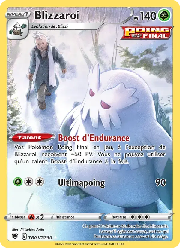 Carte Pokémon Blizzaroi #TG01 — Astres Radieux