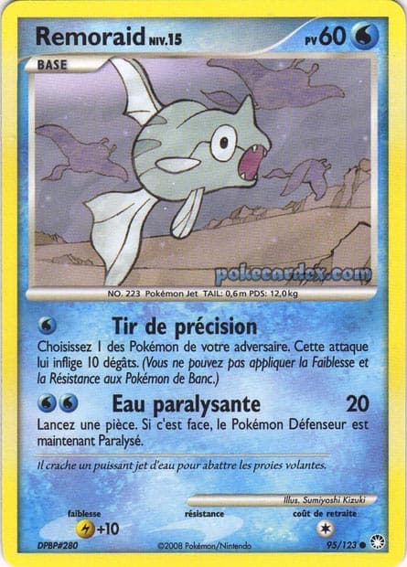 Carte Pokémon Remoraid #95 — Trésors Mystérieux