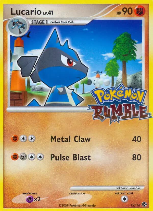 Lucario #12 — Pokémon Rumble