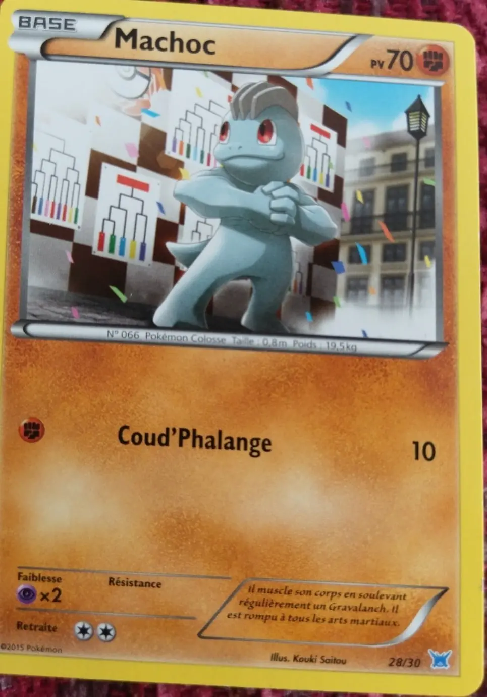 Machop #28 — XY Trainer Kit (Latios)