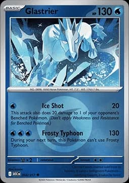 Glastrier #054 Non Holo — Ascended Heroes