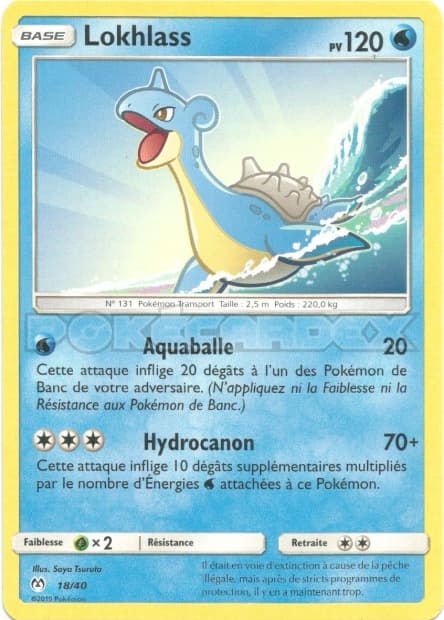 Lapras #18 — 2019 McDonald's Collection