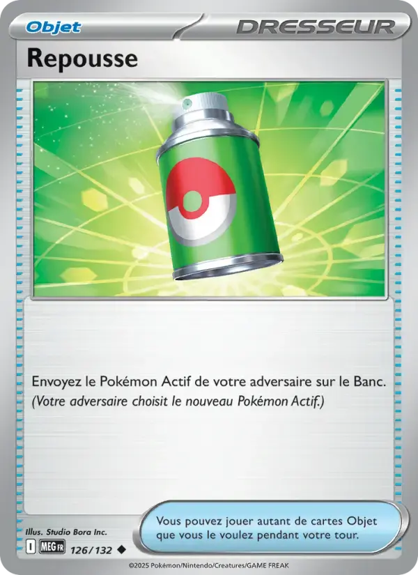 Carte Pokémon Repousse #126 — Méga-Évolution