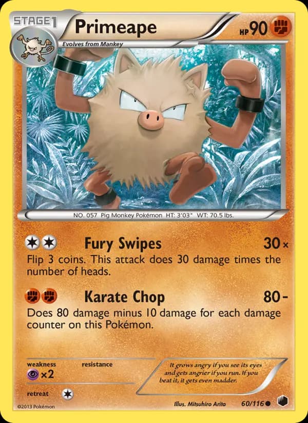 Primeape #60 — Plasma Freeze