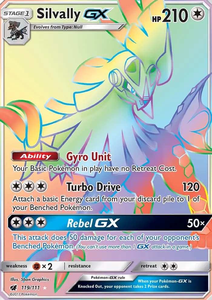 Silvally GX #119 — Crimson Invasion