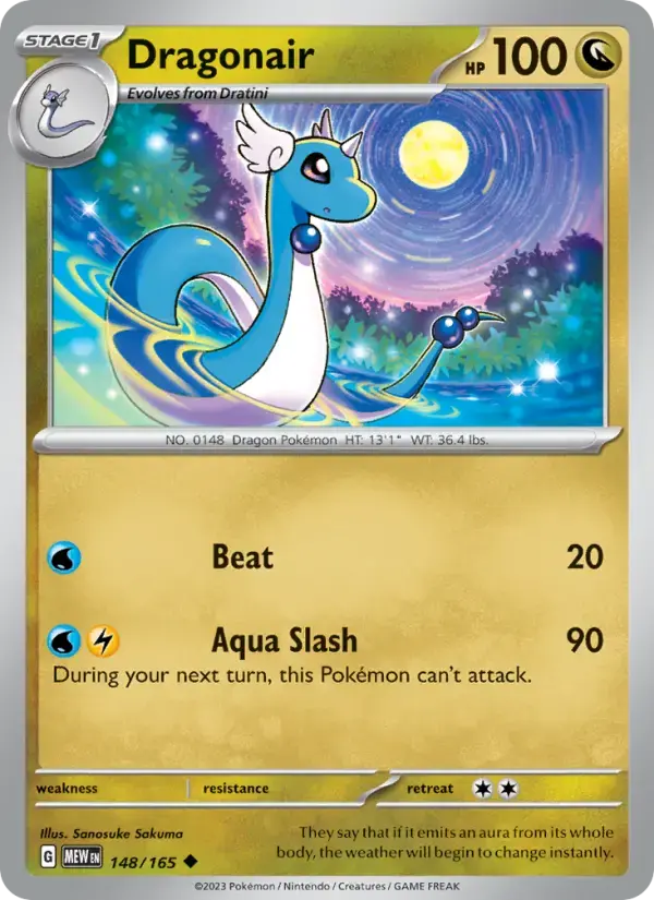 Dragonair #148 — 151