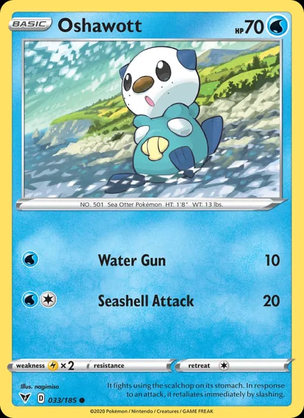 Oshawott #33 — Vivid Voltage