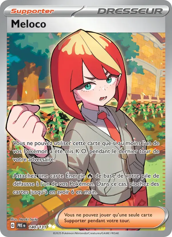 Carte Pokémon Meloco #140 — Évolutions Prismatiques
