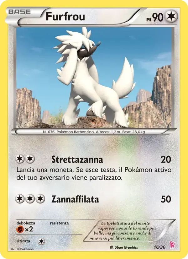 Carte Pokémon Couafarel #16 — Kit du Dresseur XY (Nymphali)