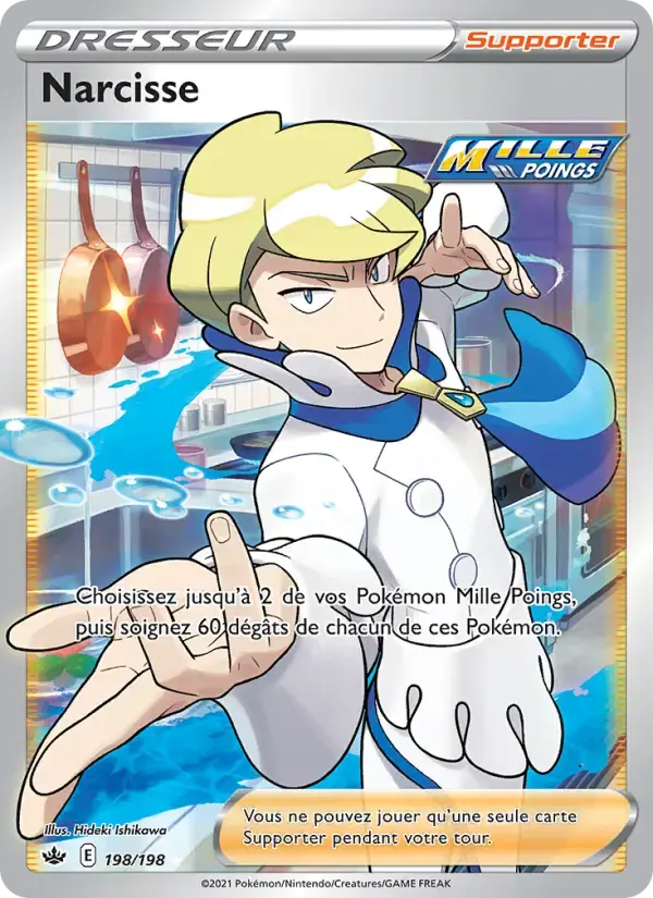 Carte Pokémon Narcisse #198 — Règne de Glace