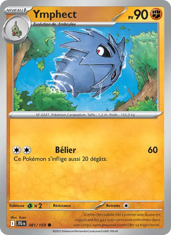 Carte Pokémon Ymphect #081 — Aventures Ensemble