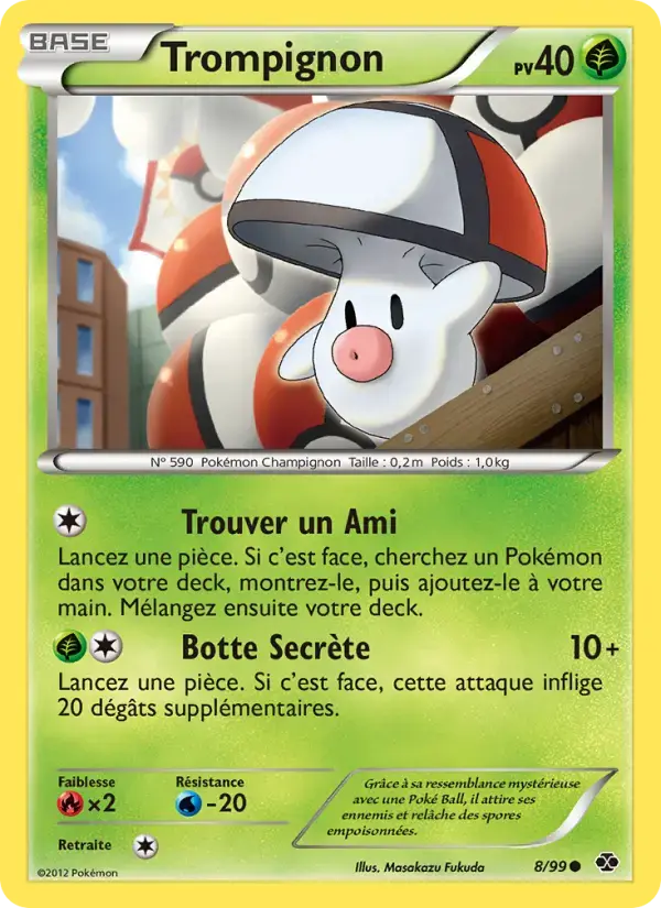 Carte Pokémon Trompignon #8 — Destinées Futures