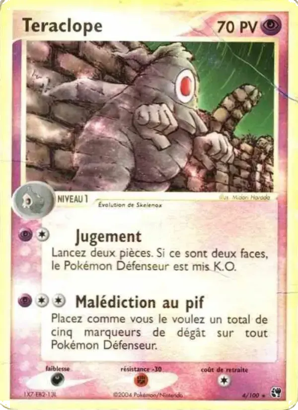 Carte Pokémon Teraclope #4 — Tempête de Sable