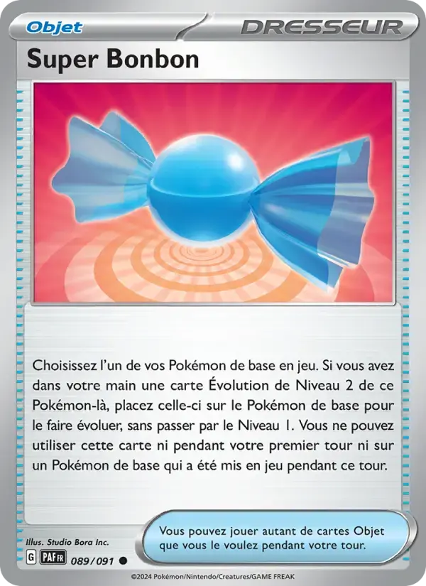 Carte Pokémon Super Bonbon #089 — Destinées de Paldea