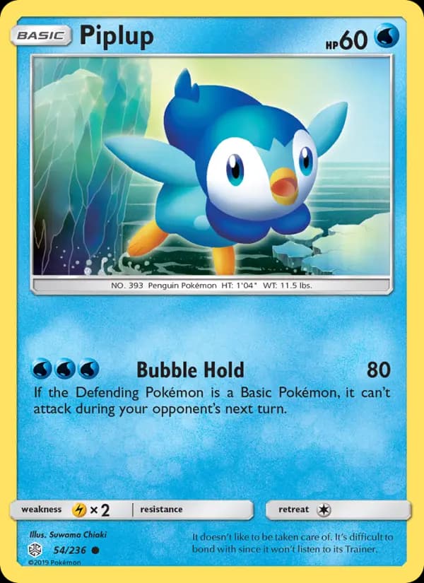 Piplup #54 — Cosmic Eclipse