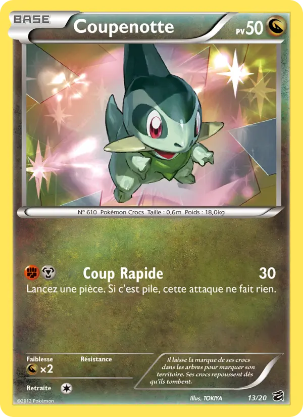 Carte Pokémon Coupenotte #13 — Coffre des Dragons