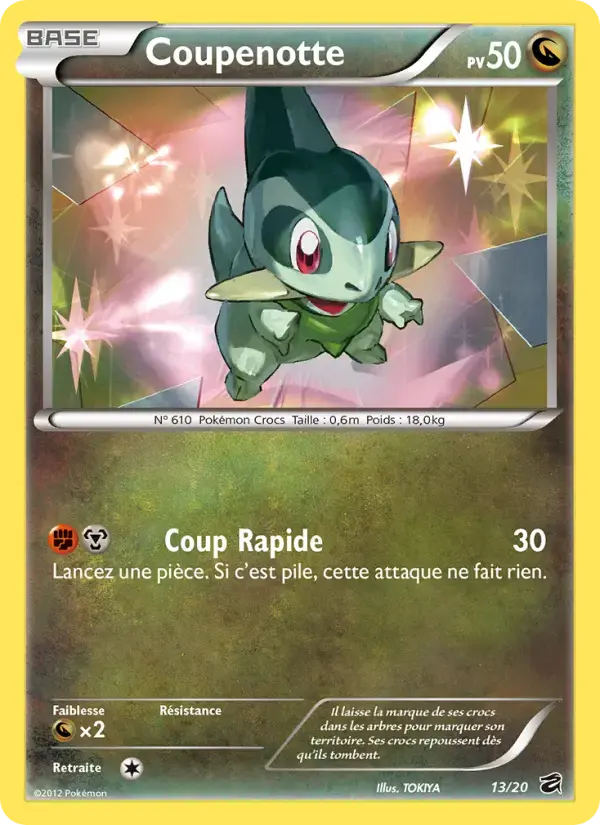 Carte Pokémon Coupenotte #13 — Coffre des Dragons