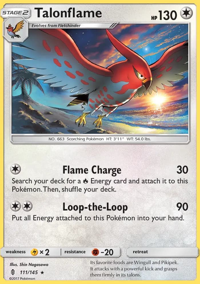 Talonflame #111 — Guardians Rising