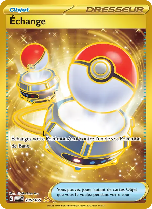Carte Pokémon Échange #206 — Pokémon 151