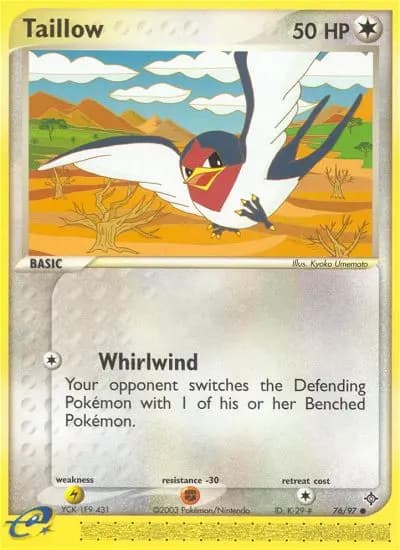 Taillow #76 — Dragon