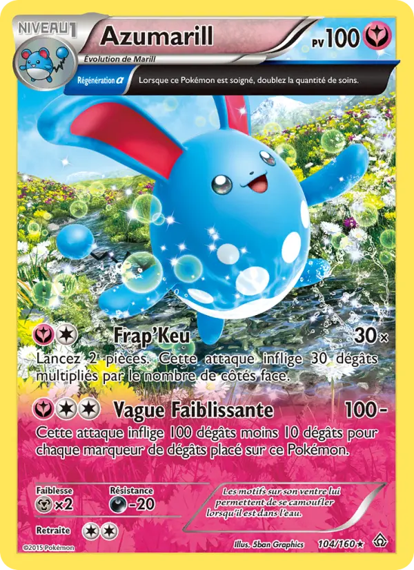 Carte Pokémon Azumarill #104 — Primo-Choc