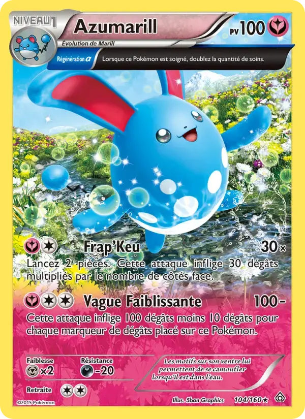 Carte Pokémon Azumarill #104 — Primo-Choc