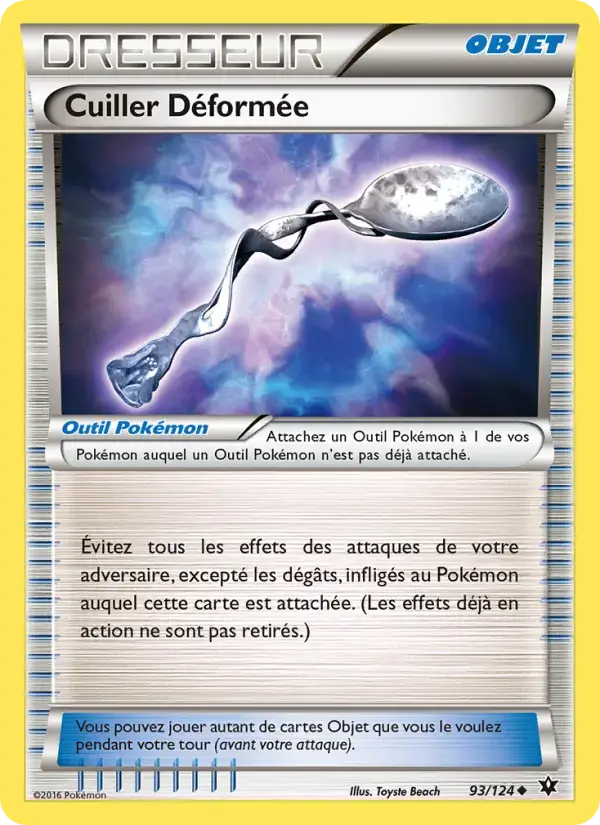 Carte Pokémon Cuiller Déformée #93 — Impact des Destins