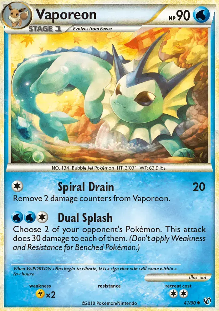Vaporeon #41 — Undaunted