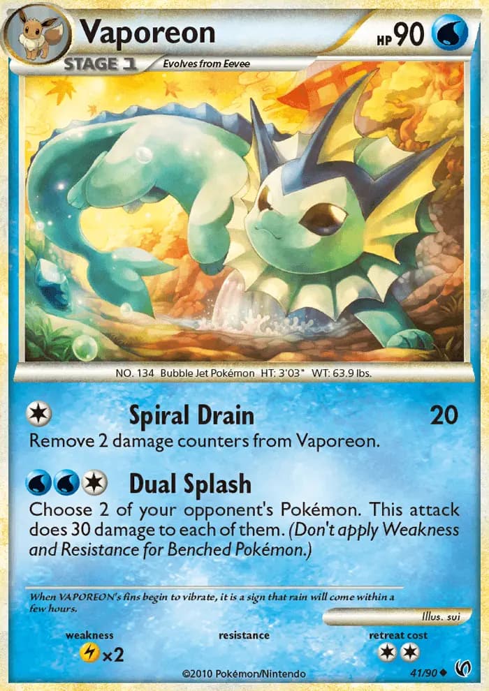 Vaporeon #41 — Undaunted
