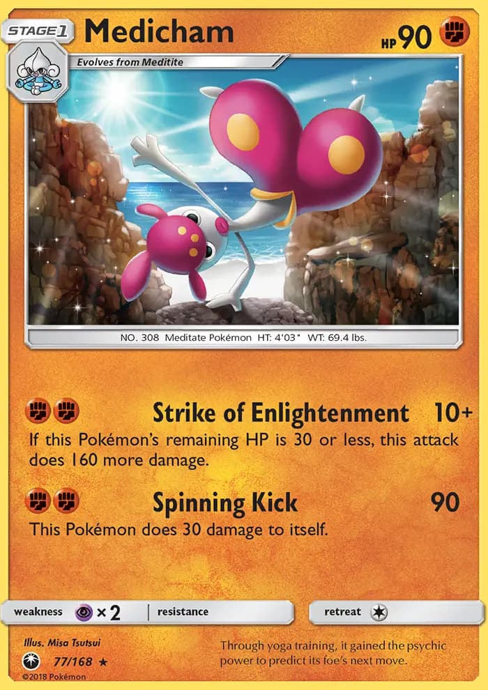 Medicham #77 — Celestial Storm