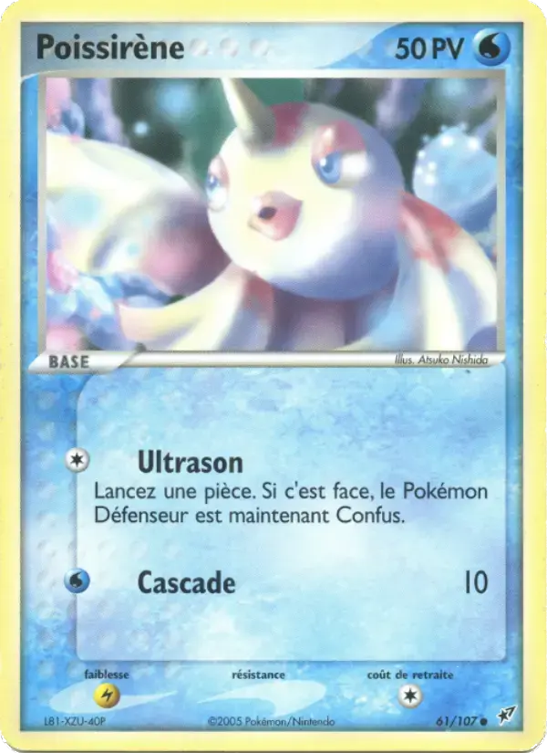 Carte Pokémon Poissirène #61 — Deoxys