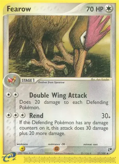 Fearow #37 — Sandstorm