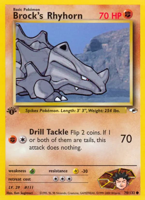 Brock's Rhyhorn #70 — Gym Heroes